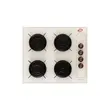Rustikales Einbaupaket, Hausberg HB-8050 Elektrobackofen, Klasse A, 57l, Umluft, Beige + Einbaukochfeld HB-570, 4 Brenner, Gas, Glas + Dekorative Dunstabzugshaube HB-1500, 60cm, Aluminiumfilter, Beige