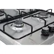 Einbaukochfeld HAUSBERG HB-580IN, elektrische Zündung, Gas, 4 Brenner, Sicherheitssystem, Edelstahl