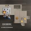 Einbaukochfeld HAUSBERG HB-580IN, elektrische Zündung, Gas, 4 Brenner, Sicherheitssystem, Edelstahl