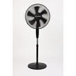HAUSBERG HB-5860NG Standventilator, 55W, 3 Geschwindigkeiten, Durchmesser 46 cm, Timer, schwarz