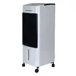 Ventilateur humidificateur et refroidisseur d&#39;air HAUSBERG HB-5955, 3 vitesses, télécommande, minuterie 12 heures, réservoir d&#39;eau 4 l, portable, blanc