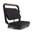Sandwich-maker Grill HAUSBERG HB-632, 1100-1300 W, Panini, Non-stick plates, Cold handle, Black
