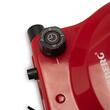 HAUSBERG HB-675RS XL Pizzaofen mit Steinbackfläche, Temperaturregler bis 405° C, Rot