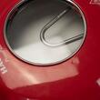HAUSBERG HB-675RS XL Pizzaofen mit Steinbackfläche, Temperaturregler bis 405° C, Rot