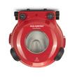 HAUSBERG HB-675RS XL Pizzaofen mit Steinbackfläche, Temperaturregler bis 405° C, Rot