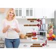 Robot kuchenny 3 w 1 HB7522AB, mielenie, krojenie, ugniatanie i siekanie, 600 W, biały, wielofunkcyjny robot kuchenny