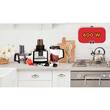 3 in 1 Küchenmaschine HB7522NG, Mahlen, Schneiden, Kneten und Hacken, 600 W, Schwarz, Multifunktions-Küchenmaschine