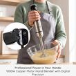 2-in-1-Standmixer HAUSBERG HB-7704IN mit 1000 W Leistung, Professioneller Vertikalmixer, 10 Geschwindigkeitsstufen und Turbofunktion, 700 ml Glaskapazität, Multifunktional, Schwarz