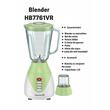 2-in-1-Mixer mit Glasschüssel Hausberg HB-7761VR Edelstahlklinge, 1,5 l Fassungsvermögen, Grün