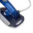 Fer à repasser mini Hausberg HB-7810BL, 1 000 W, de voyage, 75 ml, céramique, autonettoyant, blanc-bleu