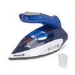 Fer à repasser mini Hausberg HB-7810BL, 1 000 W, de voyage, 75 ml, céramique, autonettoyant, blanc-bleu