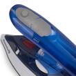 Fer à repasser mini Hausberg HB-7810BL, 1 000 W, de voyage, 75 ml, céramique, autonettoyant, blanc-bleu