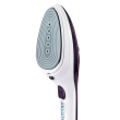 Vertikales Bügeleisen mit Keramiksohle Hausberg HB-7885MR, 1100 W, abnehmbares Zubehör mit 2 Bürsten, Braun