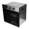 Built-in electric oven Hausberg HB-8044IN, 58L, 1600W, 8+1 programs, turbo fan, timer, glass, 2 trays, grill