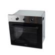 Built-in electric oven Hausberg HB-8044IN, 58L, 1600W, 8+1 programs, turbo fan, timer, glass, 2 trays, grill