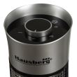 Grzejnik elektryczny Hausberg HB-8750GR z włókna węglowego, 900 W, 2 poziomy mocy, zewnętrzny/wewnętrzny, szary