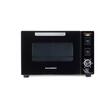 Digital electric oven with rotisserie and fan HAUSBERG HB-9260, 1800W, Turbo, Capacity 48L, Temperature control 230 degrees Celsius, Interior light, Black