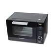 Digital electric oven with rotisserie and fan HAUSBERG HB-9260, 1800W, Turbo, Capacity 48L, Temperature control 230 degrees Celsius, Interior light, Black