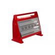 Quarzheizkörper HAUSBERG HB-8102, 1600W, 2 Geschwindigkeiten, Überhitzungsschutz, Rot