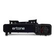 Ertone ERT-MN231NG Tragbarer Campingkocher, Für Sprühflaschen, 2,2 kW, Piezozündung, Schwarz