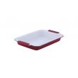 Plateau à gâteau Ertone MN 755, forme rectangulaire en céramique, dimensions 40,5 x 27 cm