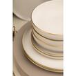 Kutahya Porselen Moderna Matte 16-piece dinner set for 4 people in Cream Porcelain