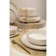 Kutahya Porselen Moderna Matte 16-piece dinner set for 4 people in Cream Porcelain