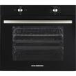 Hausberg HB-8051NG built-in package, electric, 2000 W, 76 l, 4 functions, HB-555 hob, electric ignition, gas, 4 burners, safety system, decorative hood HB-1260NG, 400 m3/h, 1 motor, 60 cm , Class A, Black
