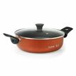 Flonal Pepita Granit Kochtopf-Set, 8-teilig, Aluminium mit Antihaft-Steinbeschichtung