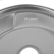 Freddo SN7000/Q32 Edelstahlspüle, für Q32 Arbeitsplatte, rund, Antikalk, Durchmesser 49 cm, Tiefe 17 cm