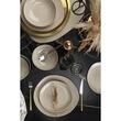 Soho table service, 24 pieces, 6 people, porcelain, cinnamon, kutahya porcelain