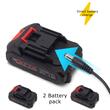 TATTA TD-5300 Mini-Kettensäge, 6 Zoll, 21 V batteriebetriebene Elektrosäge, tragbar, Holzsägen, kompakt