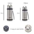 Thermos Hausberg HB-H1455, capacité 1200 ml, acier inoxydable