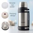 Thermos Hausberg HB-H1456, capacity 2l, stainless steel material
