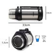 Thermos Hausberg HB-H1456, capacity 2l, stainless steel material