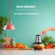 Zerkleinerer Hausberg HB-4505, 400 W, 2l, hackt, schneidet, mahlt, mixt