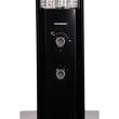 Hausberg HB-8560 Elektroheizkörper, 2300 W, regelbarer Thermostat, Signalleuchte für 3 Positionen, schwarz