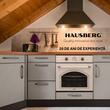 Hausberg HB8050RST rustikaler Einbaubackofen, 57L, Leistung 2000W, Farbe rustikales Beige