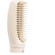 Hair brush Hausberg HB-19 with 6 accessories, 1000W, 360 C, White/Gold