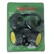 3er-Set Tatta TT-MP (MASG) Chemikalien-Sprühschutzmaske, Dämpfe oder Staub