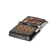 Hausberg HB633GO Elektrogrill, 2000-2200 W, Antihaftplatten, Grillfläche 30x24,5 cm, Thermostat, Roségold