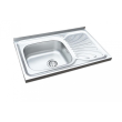 Freddo SN9001S Spüle, für Maske, linkes Becken, Antikalk, 80x50cm, Edelstahl