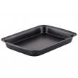 Rectangular baking tray, Ertone ERT-MN 562B, non-stick, 33.5x22x4 cm, Black