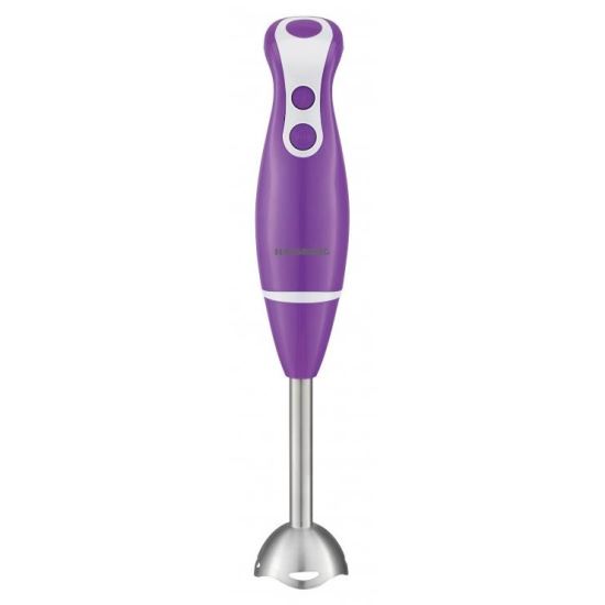 Blender ręczny Hausberg HB-7672MV, 300 W, ostrze ze stali nierdzewnej, wał ze stali nierdzewnej, 2 prędkości, fioletowy