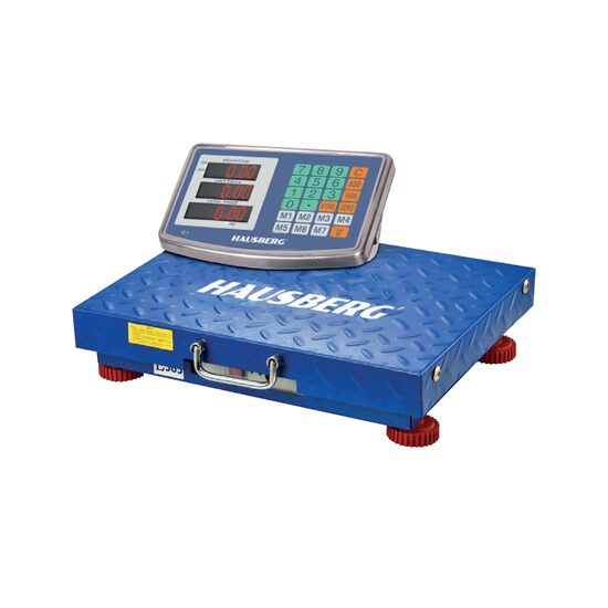 Cantar electronic wireless Hausberg HB-6069 cu platform 600Kg, ecran dublu
