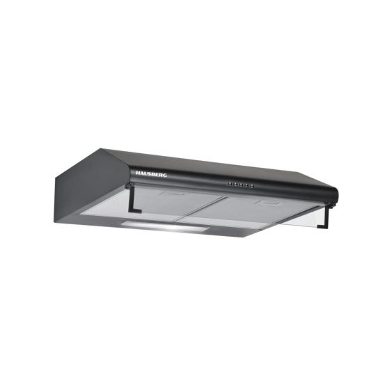 Hausberg HB-1210NG traditional hood, Suction power 280 m3/h, 1 motor, 60 cm, Black