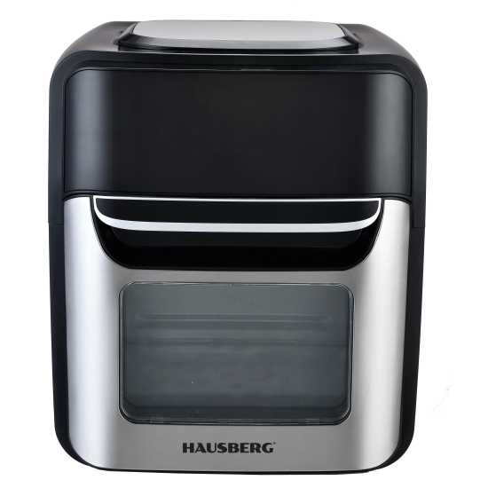 Oil-free fryer-Hot air oven, Air Fryer HAUSBERG HB-2370, 12 programs, capacity 12L, power 1800-2000W, temperature adjustment 80-200°C