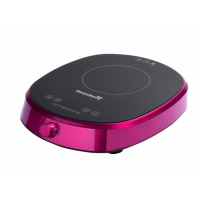 Hausberg HB-1527RZ Induktionskochfeld, 2000W, Touch-Bedienung, eine Kochzone, Pink