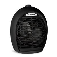 Hausberg HB-8505NG Heizlüfter, 2000 W, 3 Leistungsstufen, Sicherheitssystem, Schwarz