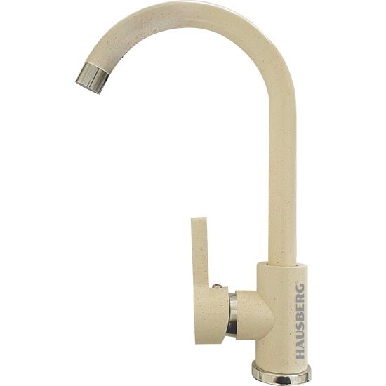 HAUSBERG HB-F5001 Küchenarmatur, Einhebel, matt, Beige
